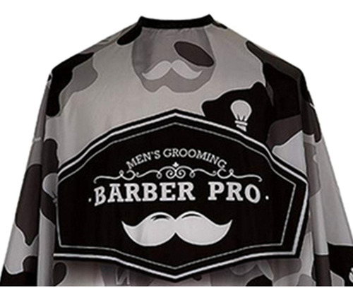 Xing Capa De Barbero Profesional Grande, Camuflaje,