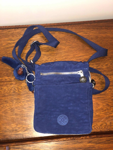 Cartera Mujer Bandolera Kipling Original Azul