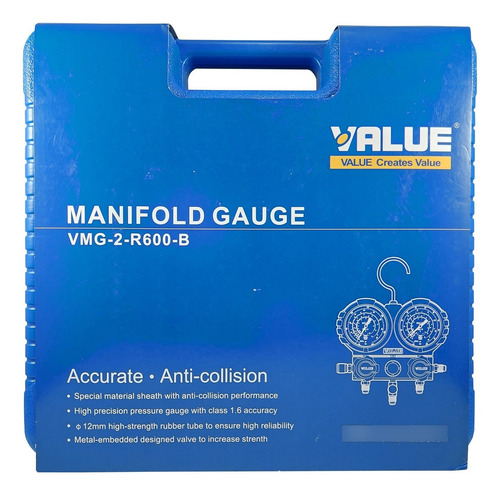 Manifold Value + Mangueras + Valija Escalas R600 R600a R290