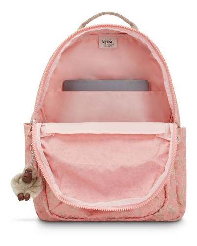 Imagem 3 de 5 de Mochila Escolar Linda Kipling Seoul Sweet Metfloral