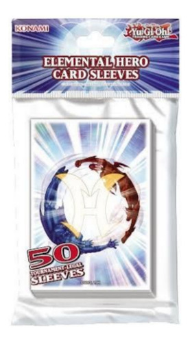 Yugioh! Micas Fundas Sleeves Konami - Elemental Hero (50 Pz)