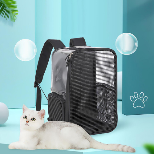 Gato Mochila Portador Ventilación Mascota Mochila Gatos