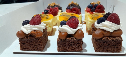 Tortas Porciones Petit Fours Degustacion Para Eventos