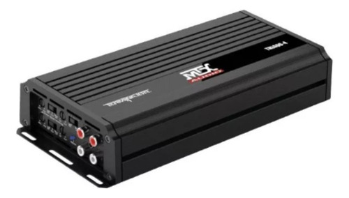 Mini Amplificador 4 Canales Mtx Tnl600-4 1200 Watts Clase D Color Negro Potencia De Salida Rms 140 W