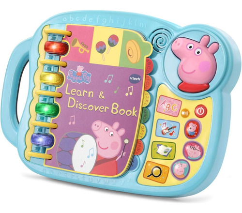 Libro Musical Infantil Peppa Pig Con Luces Y Sonidos!!