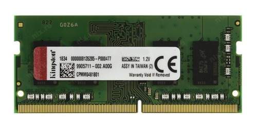 Memoria Sodimm Ddr4 Kingston 8gb 3200mhz