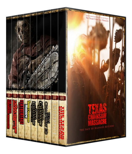 La Masacre De Texas -serie Completa  Dvd Inglés / Esp Latino