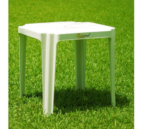 Mesa Solplast Coruripe Quadrada Plástico