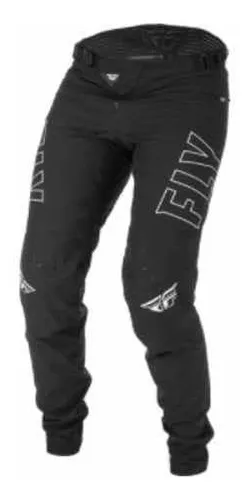 Pantalones Mtb Enduro Dh Radium Fly Racing Black Cuotas sin