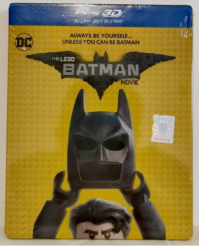 Steelbook - Lego Batman Ver. Rumana (blu Ray 3d + Blu Ray) | Envío gratis