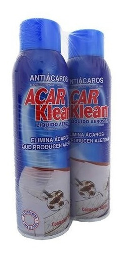 Acar Klean Antiácaros 2 Unidades/ 550 Ml