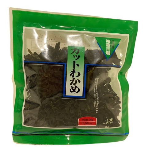 Alga Marinha Wakame Cut 30g Desidratada Importada China