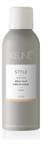 Keune Style Texture Spray Wax 200ml Cera Em Spray