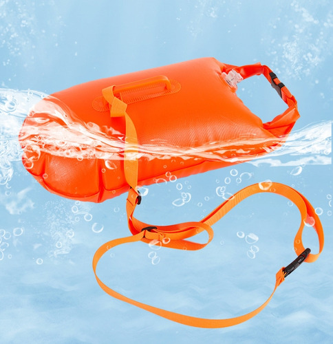 Bolsa Impermeable Inflable Al Aire Libre Para Nadar Boya