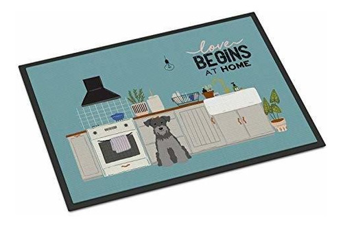 Caroline's Treasures - Alfombrilla De Cocina Schnauzer Minia