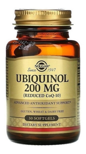 Solgar | Ubiquinol (reduced Coq10) | 200mg | 30 Softgels