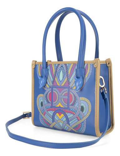 Bolsa Tote Cloe Gallery Jacobo Y María Ángeles Chico Color Azul