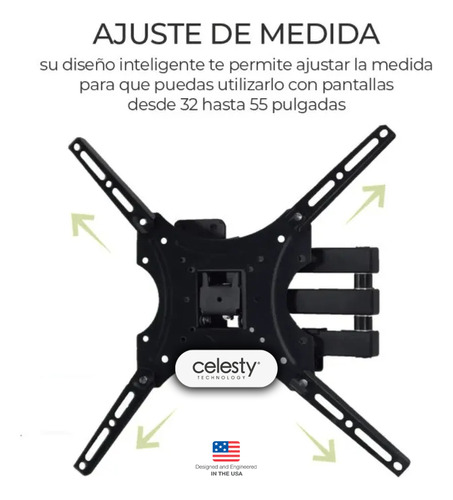 Soporte Para 40 Pul Sansui Smx40v1fa Alb