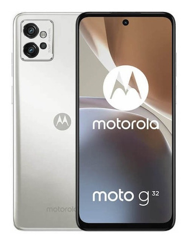 Celular Motorola Moto G32 6gb 128gb 6.5 Full Hd+ Triple Camara 50mp Plata Satinado