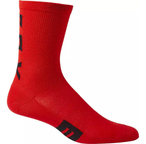 Calcetines Bicicleta Flexair 6  Merino Rojo Fox