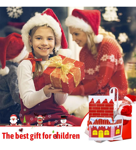 Papá Noel Eléctrico, Juguete Navideño De Regalo Para Niños