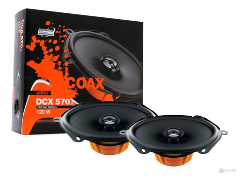 Parlantes Hertz Dcx570 5x7  Ovalado Alta Calidad De Sonido