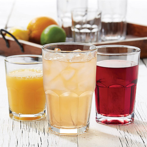 Set 4 Vasos De Vidrio Boston 477ml - Crisa