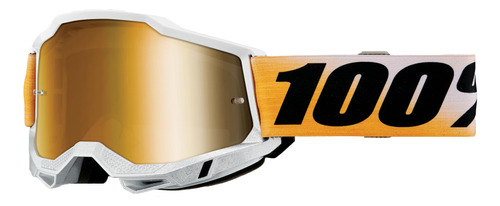 100% Accuri 2 - Gafas Todoterreno (shiv - Lente De Oro Verda