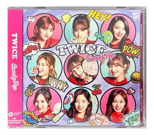 Twice - Japanese Album [candy Pop] (stanard Ver.) Cd-r +