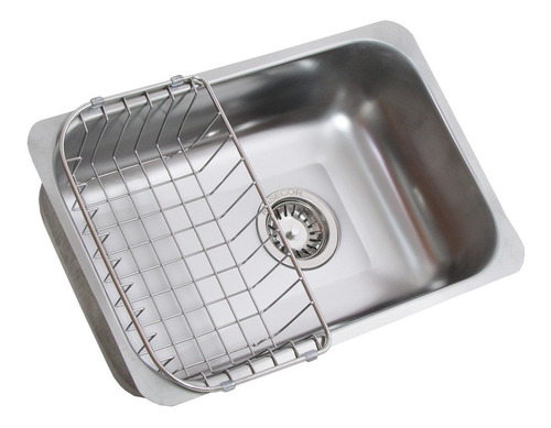 Bacha M20 Cestillo Cocina Acero Inox Aisi 430 Mate +canasto