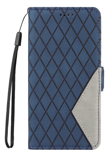 B Funda De Piel Tipo Cartera Magnética Con Ranura For