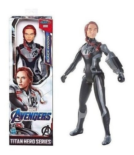 Muñeco Avengers Black Widow Titan Hero Series Hasbro