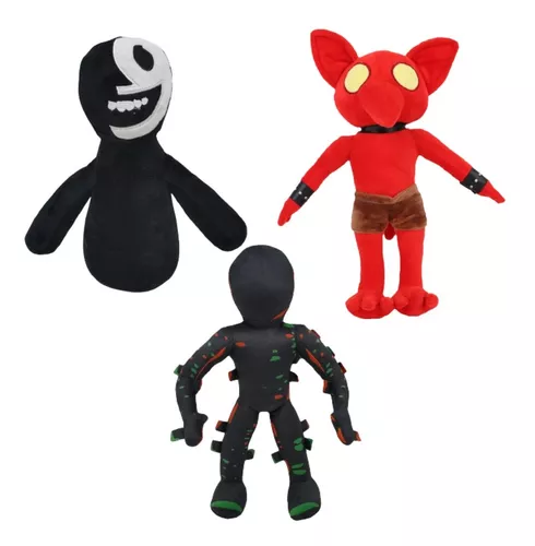 Kit 2 Pelúcias Boneco Doors Jack E Goblito Roblox Jogo