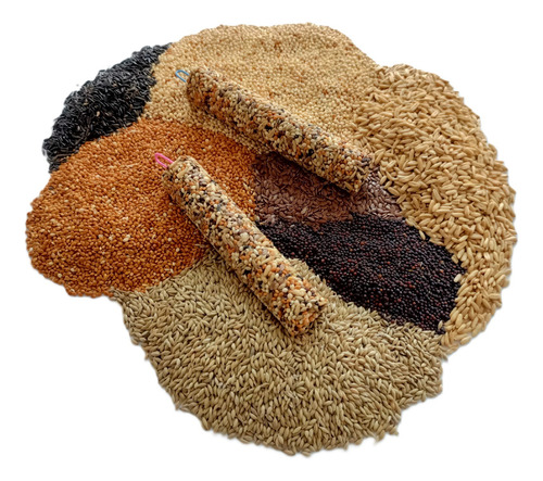 Barras De Semillas Para Aves Canarios Y Finches/ 10 Pzs