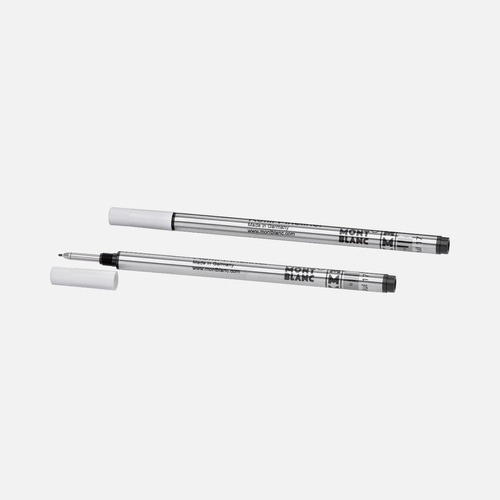 Refil Carga Caneta Montblanc Fineliner Cor Azul M Média C/2