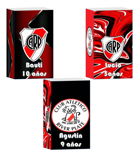 Bolsa Golosinera River Plate Personalizada X 10 Candybar