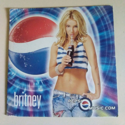 Cd Rom Originalpromo Pepsi Britney Spears - Right Now