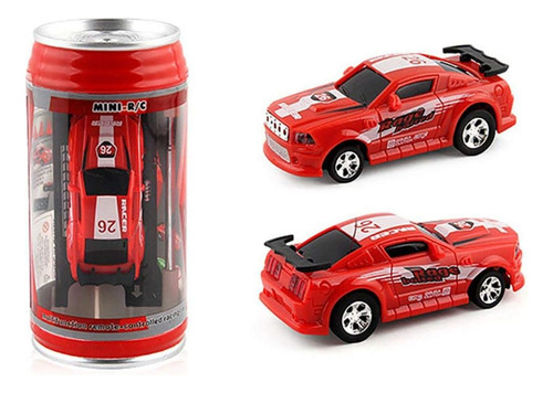 Mini Lata De Coca-cola Rc Con Mando A Distancia, Multicolor
