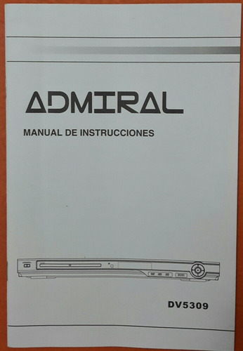 Reproductor De Dvd Admiral Dv5309