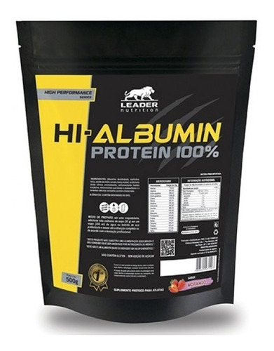 Hi Albumin Protein 100% Pure 500g - Leader Nutrition