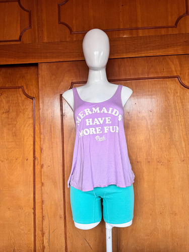 Pijama Mermaid Victorias Secret Original Talla L (Usado)