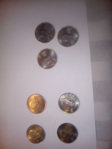Moneda Lote Antiguo Coleccion/mexico Descontinuado 1975/76