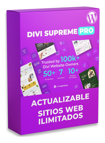 Wordpress Divi Supreme | Sitios Web Ilimitados