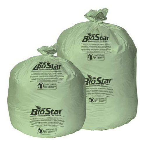 Forro Compostable Pitt Biostar De 23 Galone