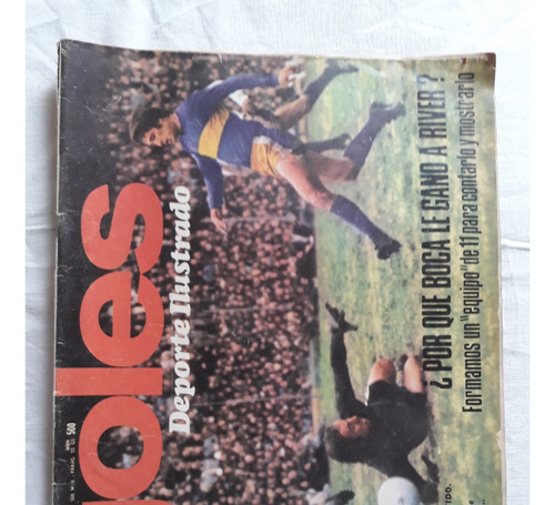 Revista Goles Nº 1337 Agosto 1974 Poster Ortiz San Lorenzo