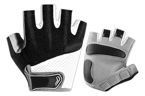 Guantes De Ciclismo, Transpirables, De Medio Dedo, Antidesli