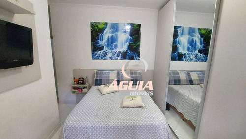 Imagem 26 de 30 de Cobertura Com 3 Dormitórios À Venda, 84 M² + 84 M² Por R$ 522.000 - Vila Pires - Santo André/sp - Co1002