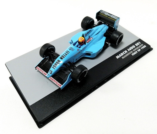 Miniatura Diecast 1/43, F1, March Judd 881 Mauricio Gugelmin