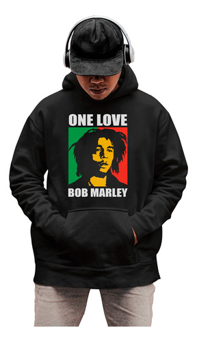 Sudadera 2xl Extra Bob Marley Legend Reggae One Love Moderna
