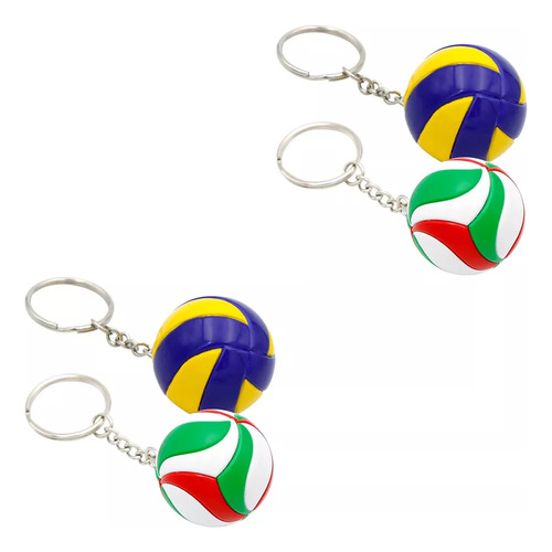. Llaveros De Voleibol Personalizados Creativos Portátiles